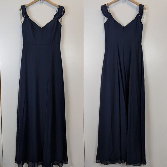 Jenny Yoo Priya Cold Shoulder Dress - Picture 2 of 4